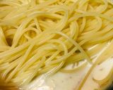 シュレッド＆マスカルポーネチーズのパスタ作り方2写真