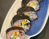 赤飯入り！かまぼこ伊達巻の恵方巻き作り方6写真