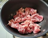 夕飯に！ネギの青い所と豚バラのレモンポン酢炒め作り方2写真