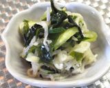【腸活レシピ】切り干し大根とわかめのぽん酢和え作り方5写真
