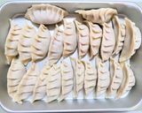 クリスマスメニュー！レタスと餃子のコラボ作り方2写真