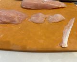 ささみの塩すき焼き 牛肉甘辛煮と生卵添え作り方2写真