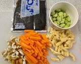 ひじきと薄揚げの煮物♡作り方1写真