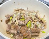 簡単 ネギとキノコの豚つくね塩ダレ炒め作り方10写真