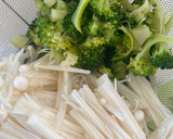 鶏とあげと野菜のぽん酢煮炒め作り方2写真