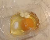 レンジ＆タッパーで！卵1個のお弁当卵焼き作り方2写真