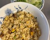 冷凍チャーハン⭐︎レタスと日本酒で格上げ作り方4写真