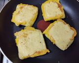 納豆とえのきのおあげピザ作り方6写真
