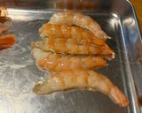 絶品！生赤エビの濃厚ごま醤油漬け丼作り方1写真