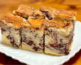 バター、油無し！しっとりふんわりマーブルケーキ作り方9写真