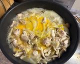 白だしでふわとろ!しめじたっぷり親子丼作り方9写真