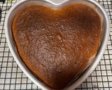 21cm スポンジケーキ ハート型作り方14写真