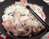 ネギだくが美味！豚こまネギ塩だれ丼作り方4写真