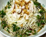 トマトジュースで簡単トマトもずくそうめん作り方5写真