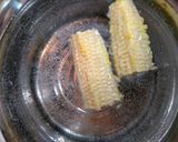 夏の夕飯・昼食簡単とうもろこし和風パスタ作り方4写真