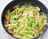 さっぱりレモン焼きそば作り方6写真