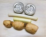 材料3つ❁⃘れんこんのツナねぎ挟み揚げ♬作り方1写真