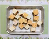 節約簡単夕飯主菜！かぼちゃと厚揚げ挽肉韓国甘辛煮作り方4写真