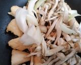 簡単夕飯昼食！鶏ささみ茸ポークチャップ風おつまみ作り方7写真