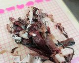 アジのアラ(中骨など)から揚げネギポン酢作り方1写真