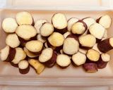 べっこう飴絡めて🍠はレンチンで本格大学芋作り方2写真