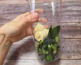 プロテイングリーンスムージー作り方1写真