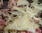 食材２つ【豚こま肉のスタミナ焼き】作り方3写真