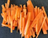 塩味にんじんナムル（キンパ用）作り方1写真