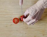 10分！トロトロなすのトマトチーズ焼き♪作り方1写真
