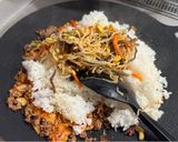キャンプで簡単ワンパン ビビンバ 劇ウマ作り方5写真