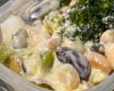 アボカドゆで卵+わさびマヨビーンズサラダ作り方4写真