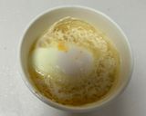 我が家の簡単レンチン煮卵(落とし卵)作り方3写真
