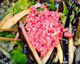 長なすと甘とう美人の麻婆豆腐。作り方5写真