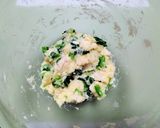 簡単今夜の夕飯!小松菜チキンポテサラ副菜作り方7写真