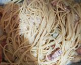 ベーコンとズッキーニのクリームパスタ作り方7写真