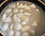 かぶと豆腐のごま豆乳スープ作り方3写真