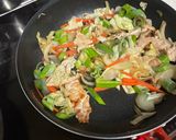 きしめんで激ウマ！鰹だし醤油焼ききしめん作り方1写真