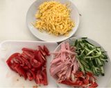 【マルタイ麺】さっぱり冷やし中華作り方1写真