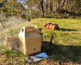 キャンプレシピ〜絹豆腐のスモーク作り方3写真