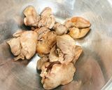 鶏レバーの甘辛煮作り方2写真