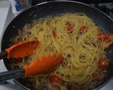 鯖缶のペペロンチーノ・レモン風味作り方7写真