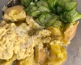 胡瓜だけのポテトサラダ⭐︎レンジで簡単⭐︎シンプル作り方4写真