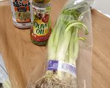 ビールのつまみ/せりのオリーブ油炒め作り方4写真