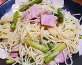 アスパラベーコンのペペロンチーノ作り方5写真