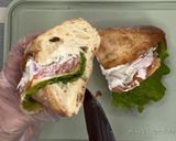 クラスティロールで♪スモークサーモンチーズサンド作り方5写真