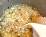 舞茸しめじエリンギのキノコのクリームスープ作り方6写真