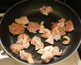 鶏肉とナスのナポリタン炒め作り方2写真