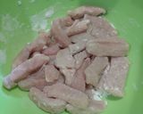 ✧ぶつ切り豚の青椒肉絲風炒め✧作り方1写真
