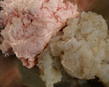 フカとむきエビのしんじょう汁作り方1写真