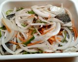 釣りたて鯵の南蛮漬け作り方7写真